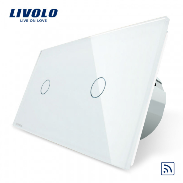 Întrerupător touch simplu + simplu RF Livolo [1]