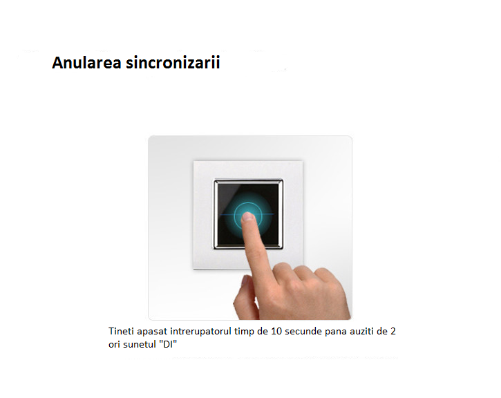 Telecomandă mini Livolo - 3 circuite
