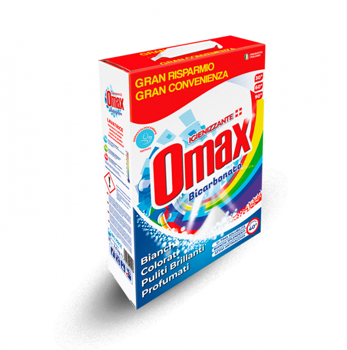 Detergent praf OMAX Bicarbonato 6.3 kg - 105 spalari [1]