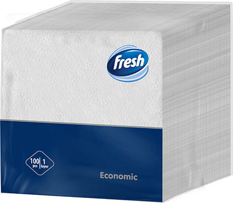 Servetele de masa Fresh Economic 100 buc, 1 str., 30x30 [1]
