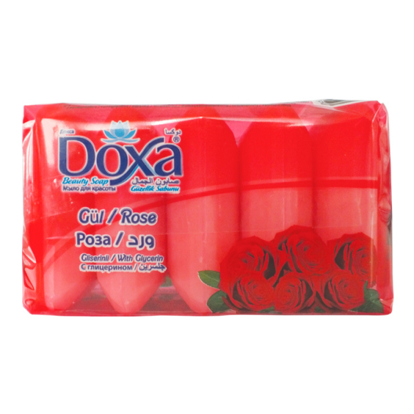 Sapun de toaleta Doxa Ecopack -Rose 5 x 60 g [1]