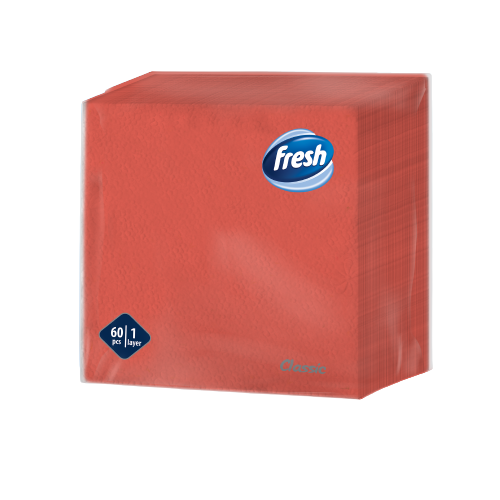 Servetele de masa Fresh Red, 60buc, 1 str., 33x33 [1]