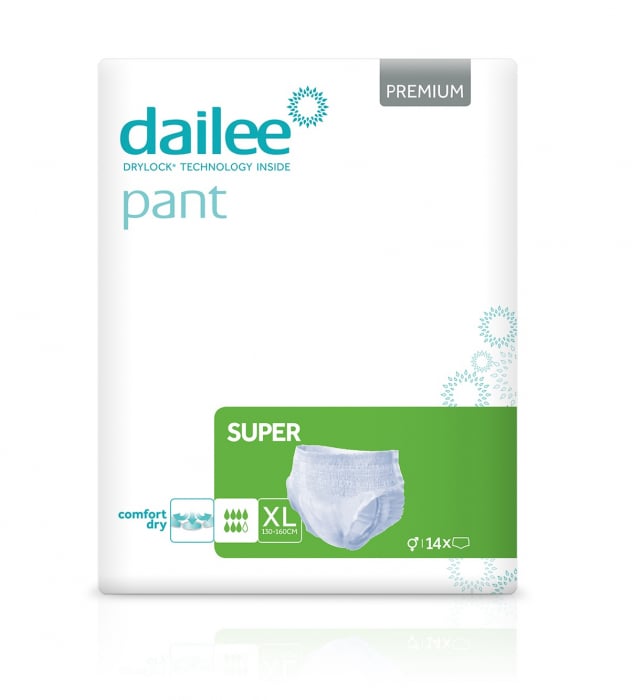 Scutece tip chilot Dailee Pant Premium Super, 7 pic., marimea XL, 14 buc [1]