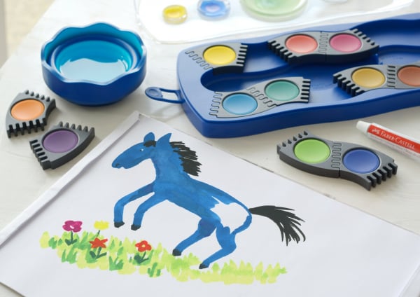 Acuarele 12 Culori Connector Faber-Castell [3]