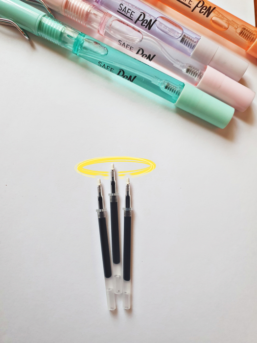Rezerva Pix cu gel SafePen tip Liner cu pulverizator [3]