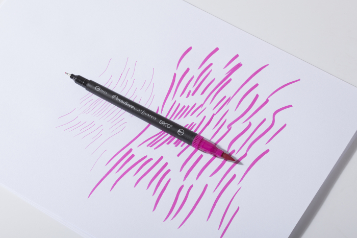 Pensuliner Daco 2 capete - brushpen si liner [4]