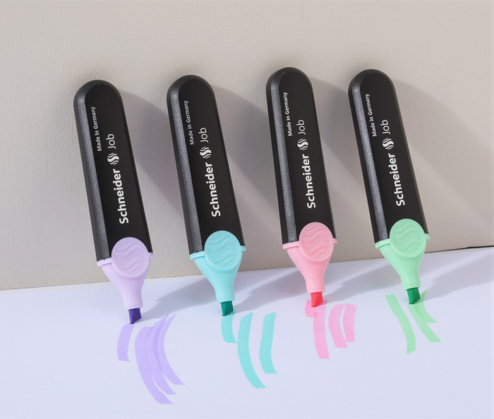Set textmarker Schneider Job Pastel 6 culori/set [2]