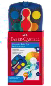 Acuarele 12 Culori Connector Faber-Castell [0]