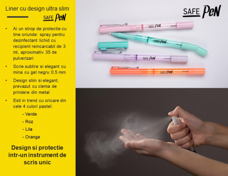 Pix tip Liner SafePen cu pulverizator [5]