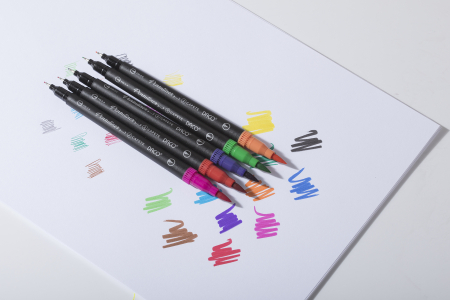 Set Pensuliner Daco 12 culori cu 2 capete [3]