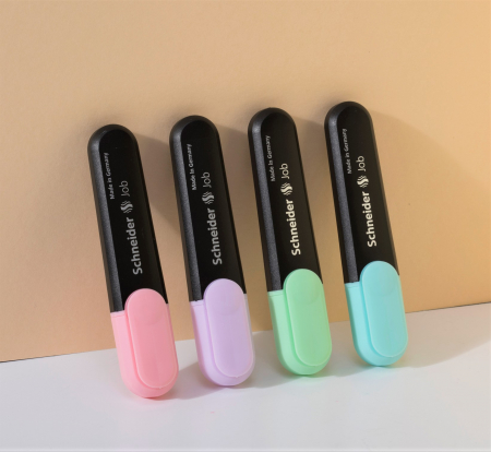 Set textmarker Schneider Job Pastel 6 culori/set [3]