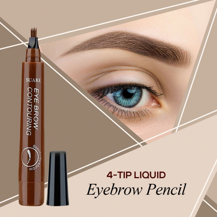 Creion sprancene microblading tip tatuaj rezistent la apa, Etude, maro [4]