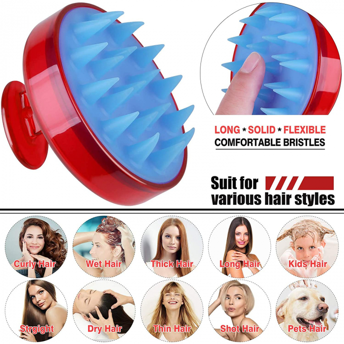 Perie masaj scalp red [3]