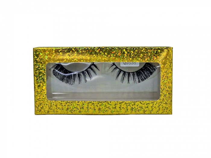 Gene false banda efect Russian Volume 3D Winged Mink curbura D, negru [4]