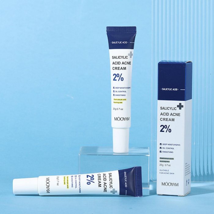 Crema cu acid salicilic 2% pentru ten cu imperfectiuni oil control, 20g [4]