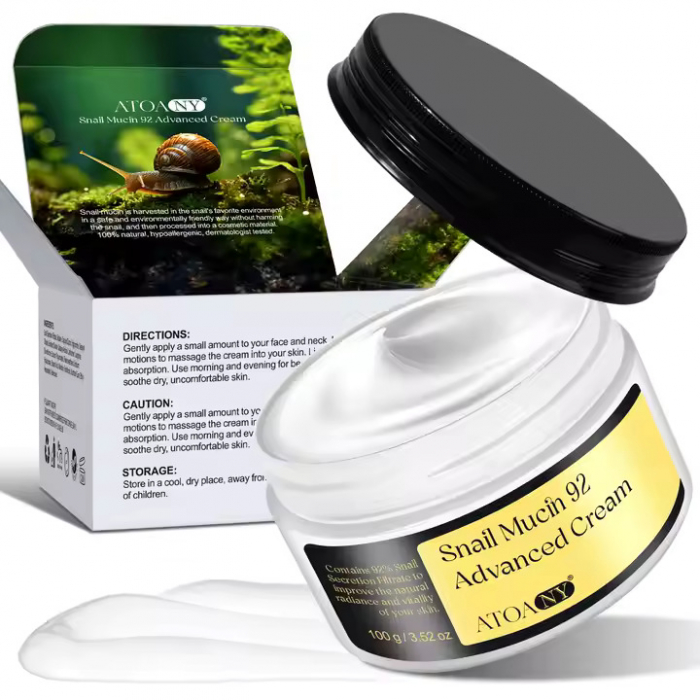 Crema intensiva all-in-one cu 92% mucina de melc, 100ml [2]