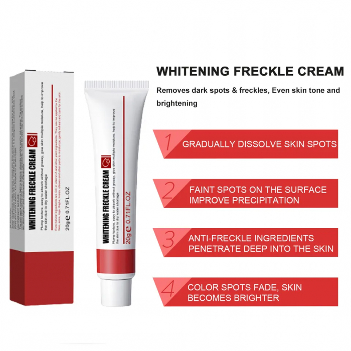 Crema cu retinol pentru albire pistrui si pete cauzate de expunerea la soare, 20 g [6]