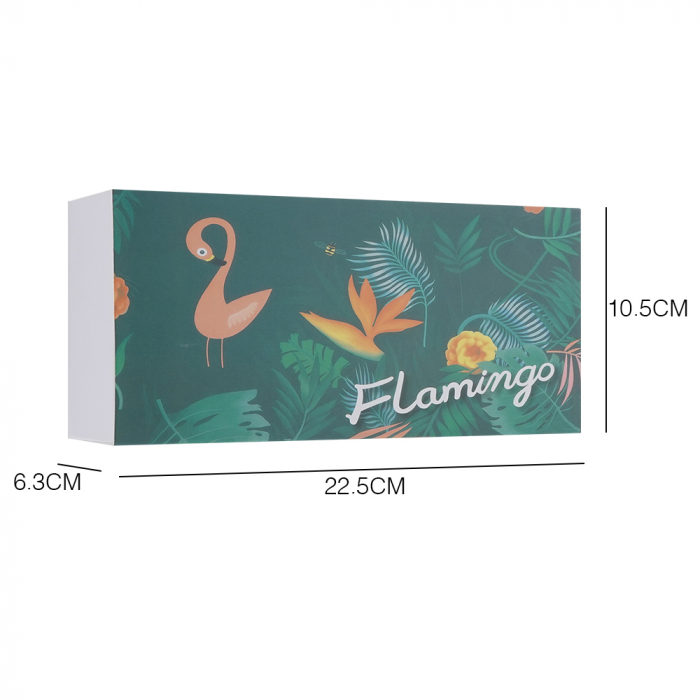 Set 3 bureti machiaj fara latex si suport metalic Flamingo roz [4]