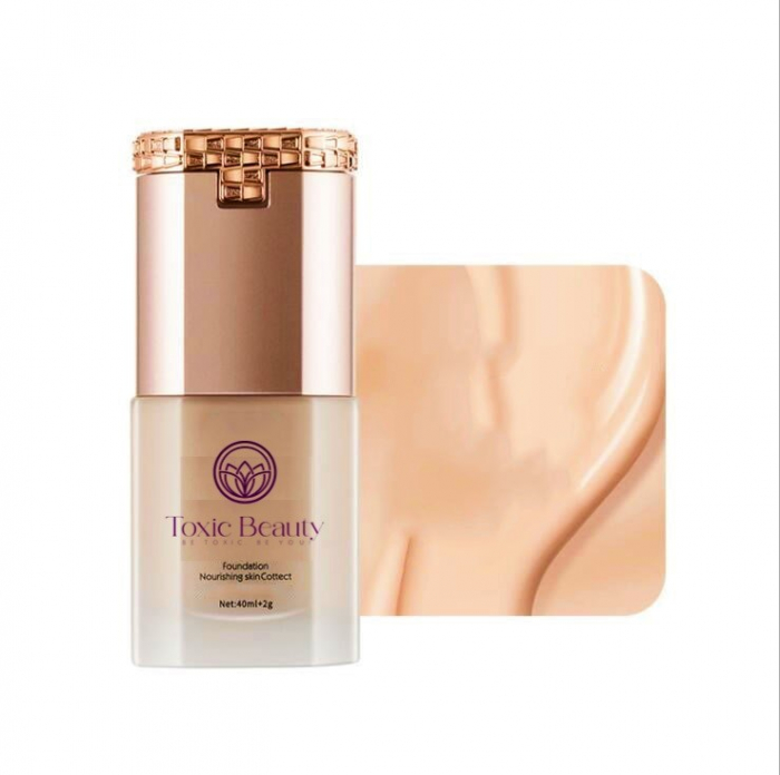 Fond de ten 2in1 efect natural airbrush si corector pentru pete si cearcane cu acoperire mare, 30 ml [3]