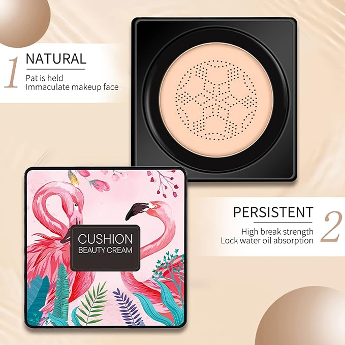 Fond de ten CC air cushion hidratant, O'CHEAL, natural [3]