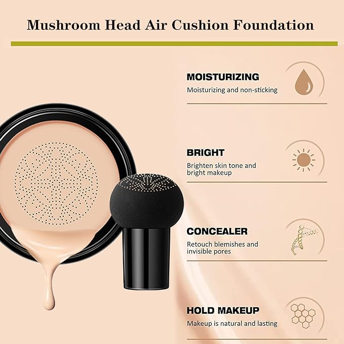 Fond de ten CC air cushion hidratant, O'CHEAL, natural [4]