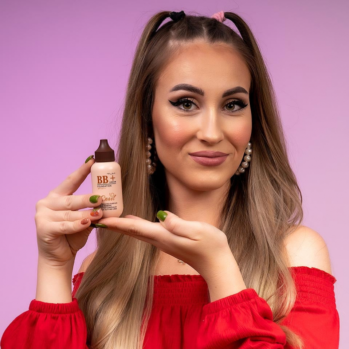 Fond de Ten tip BB Cream TLM Snail cu extract de melc, SPF35, TLM, 40ml [5]