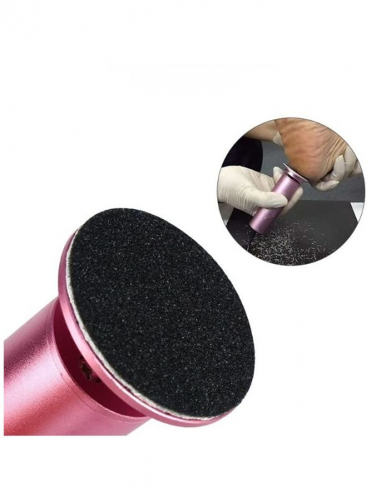 Freza electrica profesionala pentru picioare, indepartare piele uscată, crapata, tare și calusuri, OEM [2]