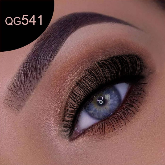 Gene false banda efect Russian Volume 3D Cat-eye Mink curbura D, negru [2]