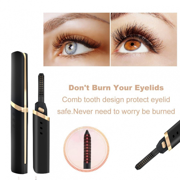 Ondulator gene electric, Eyelash, negru [4]