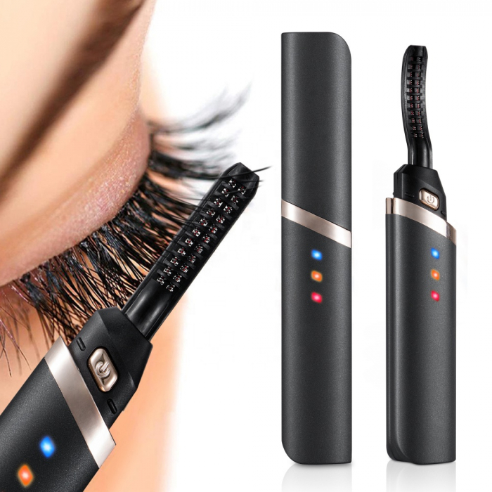 Ondulator gene electric, Eyelash, negru [5]