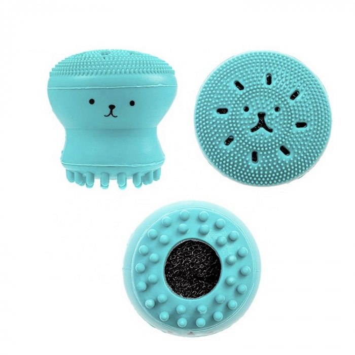 Perie faciala pentru curatare si exfoliere din silicon [3]