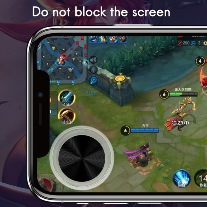 Joystick Q8 pentru jocuri pe telefon sau tableta, negru [4]