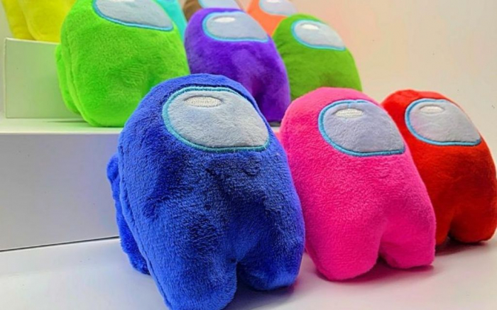 Jucarie de plus Among Us Rosu [2]