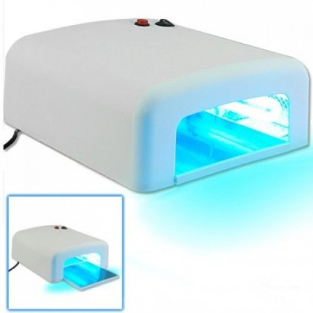Lampa ultraviolete pentru unghii cu 4 neoane, 9W [3]