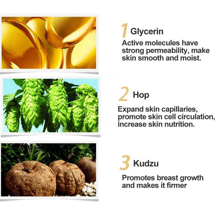Masca coreeana cu hydrogel pentru marirea sanilor cu colagen si ingrediente naturale, 4 buc [8]