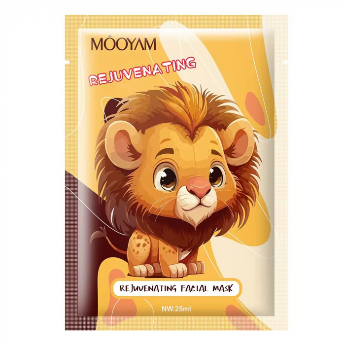 Masca faciala hidratanta cu acid hialuronic reparatoare micsorare pori, toate tipurile de ten Unicorn Cartoon [2]