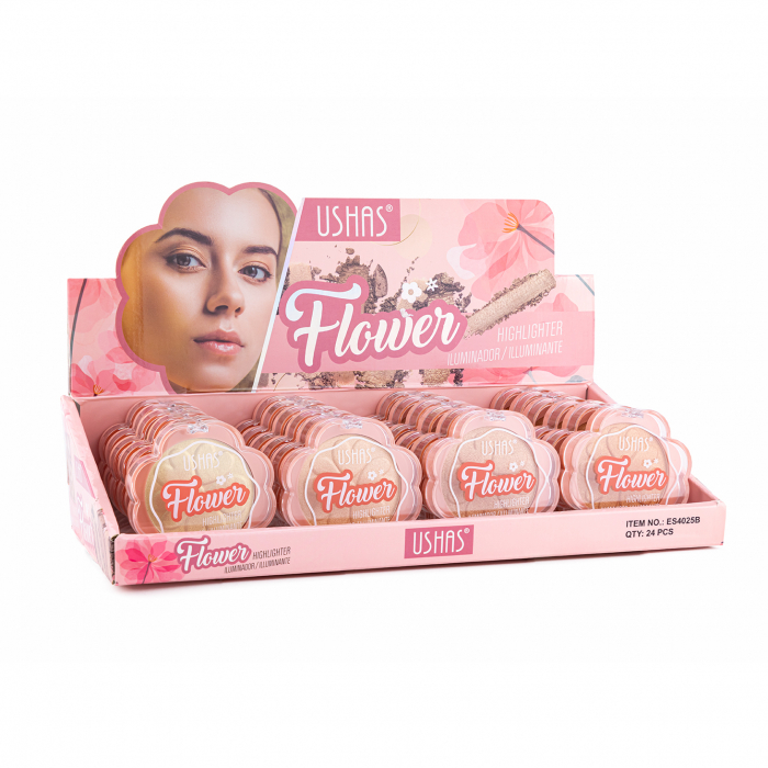 Pudra iluminator Ushas Flower compacta [2]