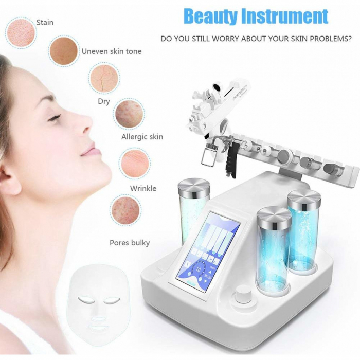 Aparat Cosmetic 8 in1 Jet Hidroxigen Micro Bule [3]