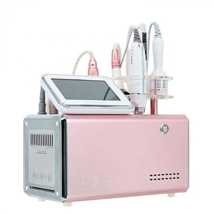 Aparat Cosmetic 5 in 1 Crioterapie Faciala, Masaj bionic, EMS, Lifting [2]