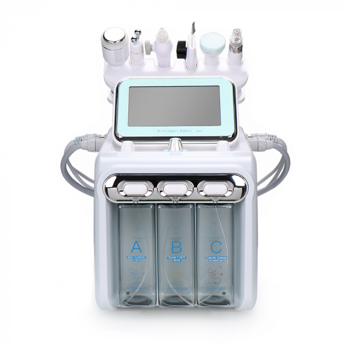 Aparat Cosmetic Profesional 6 in1 H2 O2 Jet Hidroxigen Micro Bule [4]