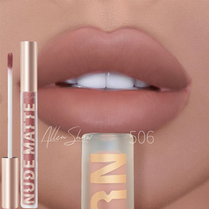 Ruj lichid mat Nude super pigmentat efect de catifea, 2 g [4]