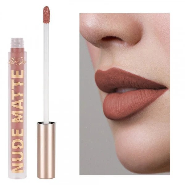 Ruj lichid mat Nude super pigmentat efect de catifea, 2 g [5]