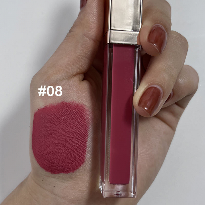 Ruj mat rezistent la transfer 24H aspect de catifea vegan, cosmopolitan red [2]
