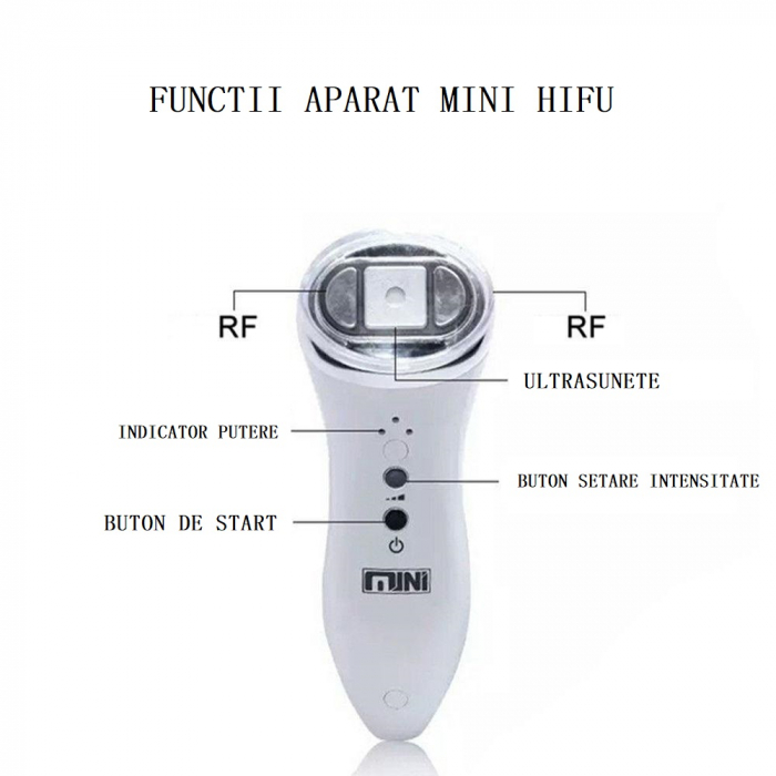 Aparat facial cu ultrasunete anti-imbatranire Mini Hifu [4]