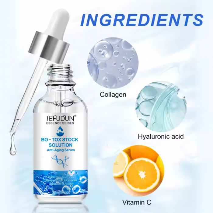 Ser Tratament Intens Anti-imbatranire cu Efect de Lifting Bo-tox, Sefudun, 30 ml [2]