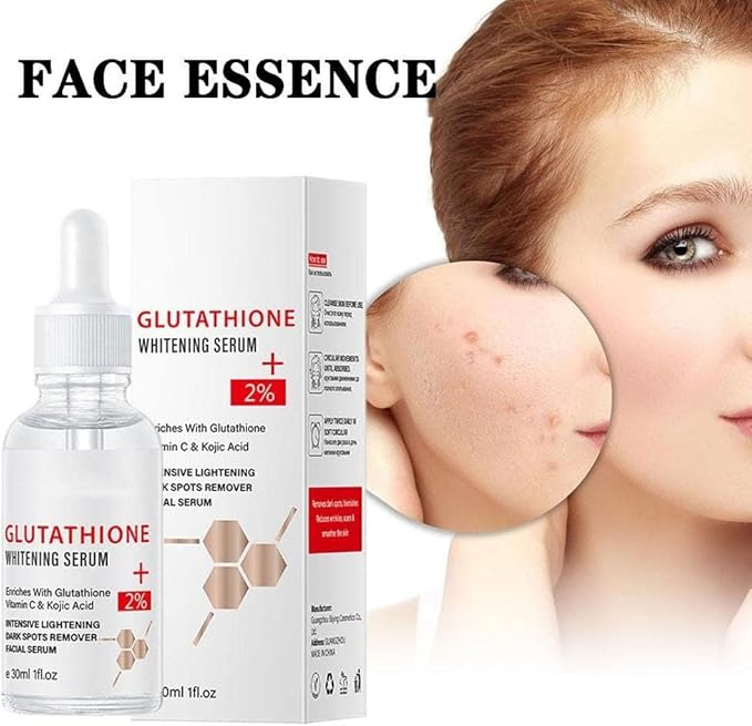 Serum cu glutation 2% vitamina C si acid Kojic pentru albirea pielii si imperfectiunilor, 30 ml [5]