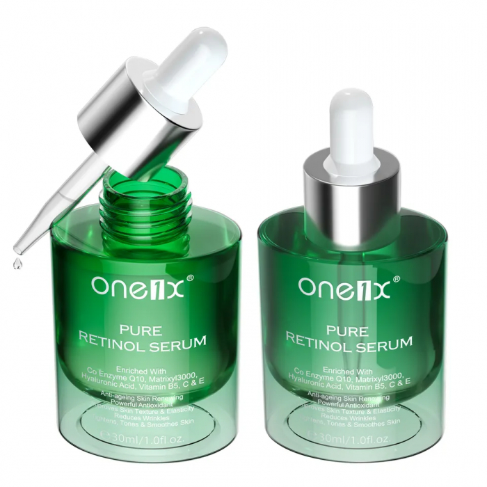 Serum cu retinol pur pentru ten fara riduri cu aspect fin, zi-noapte, 30ml [2]