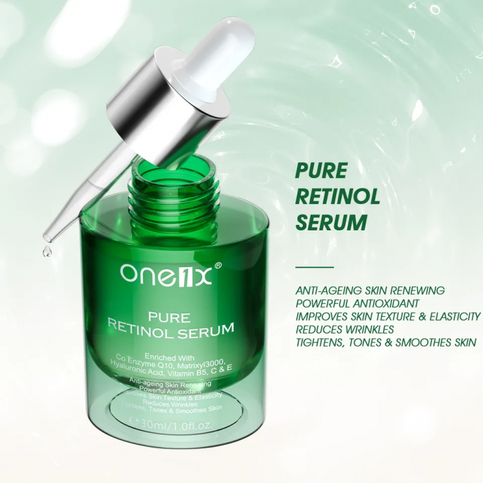 Serum cu retinol pur pentru ten fara riduri cu aspect fin, zi-noapte, 30ml [6]