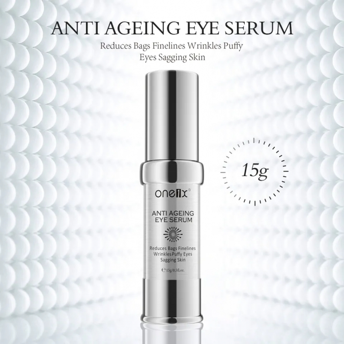 Serum pentru cearcane si pungi  cu acid hialuronic Q10 vitamine si retinol, 15 g [2]
