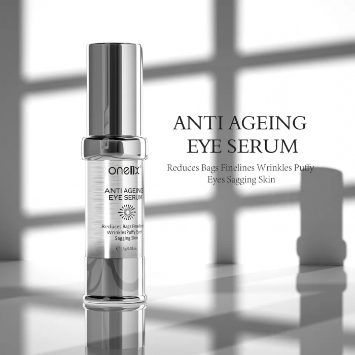 Serum pentru cearcane si pungi  cu acid hialuronic Q10 vitamine si retinol, 15 g [5]